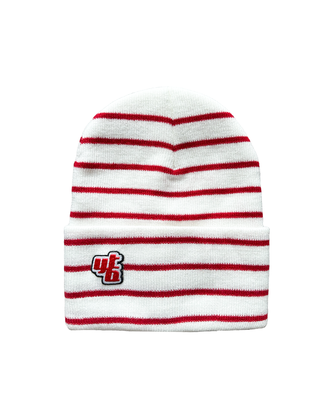 ytb stripe knit beanie