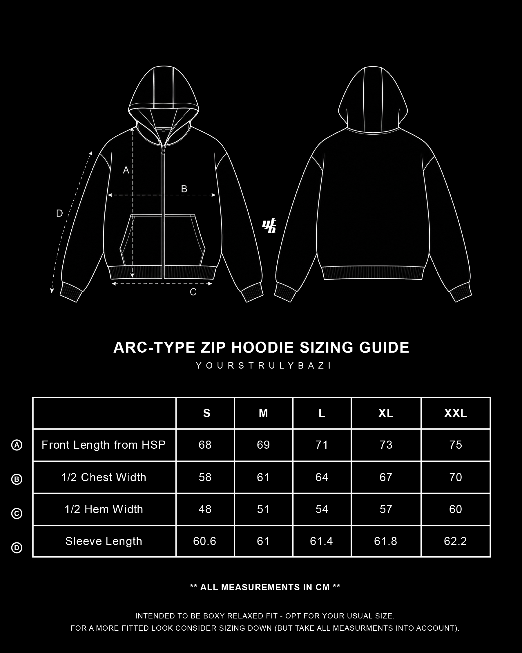 Sizing Guide