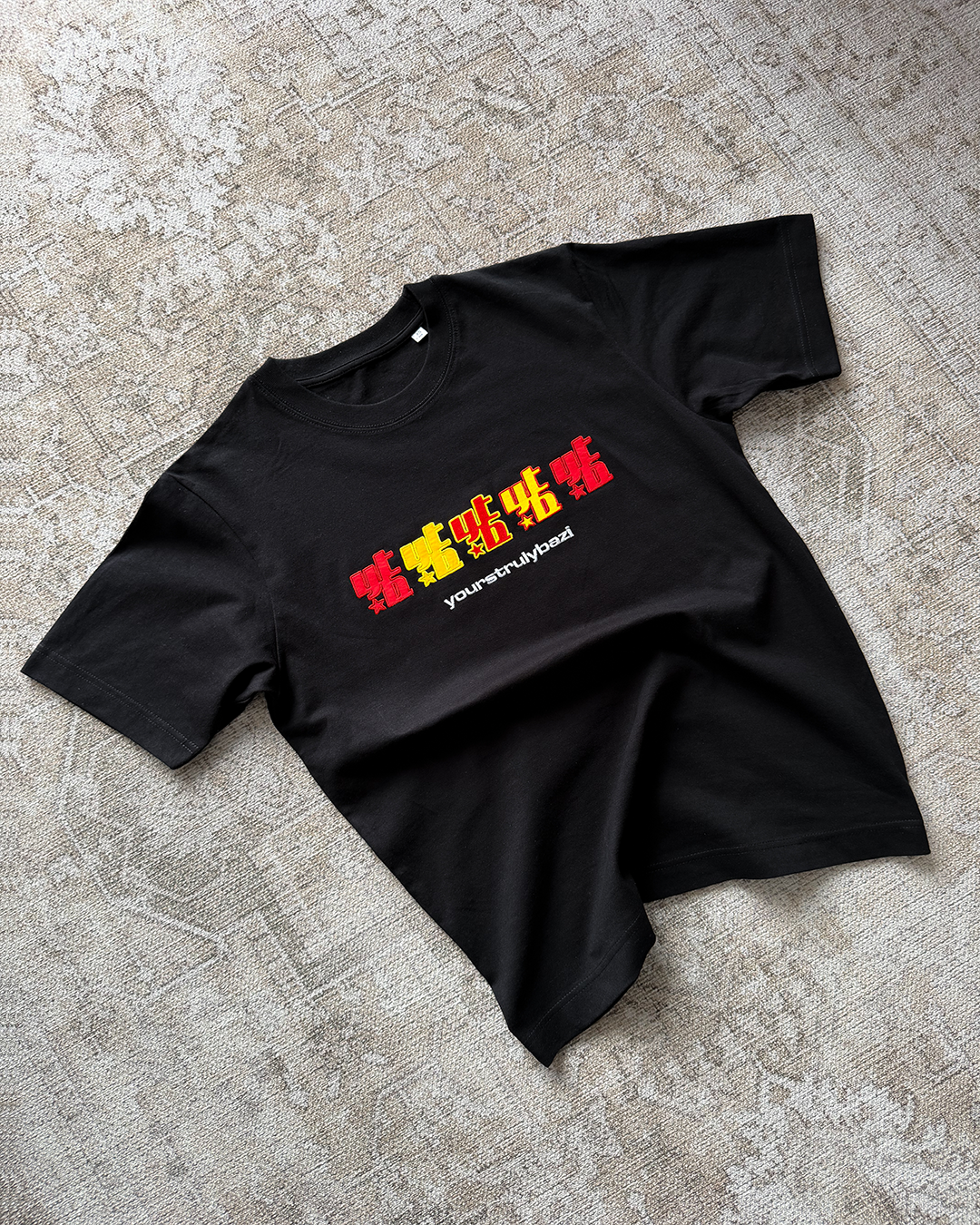 ytb 5star embroidered tee