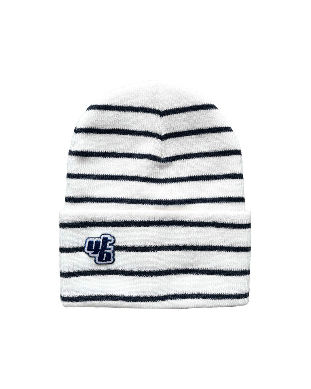ytb stripe knit beanie