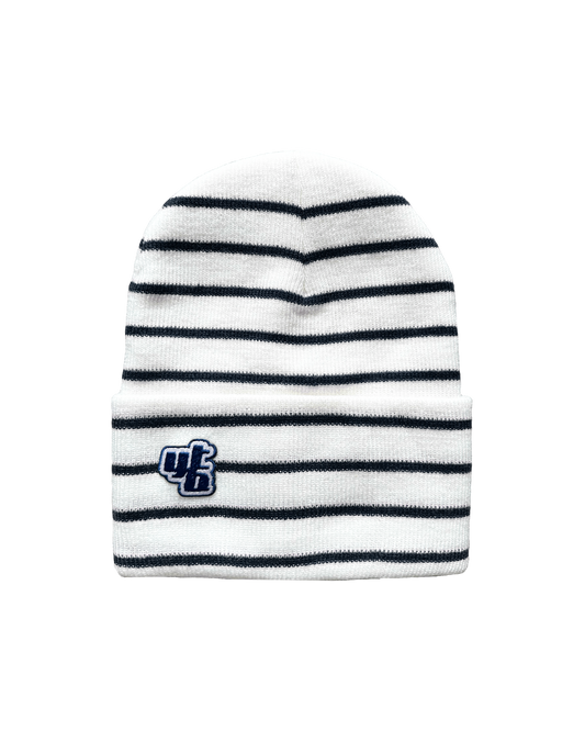 ytb stripe knit beanie